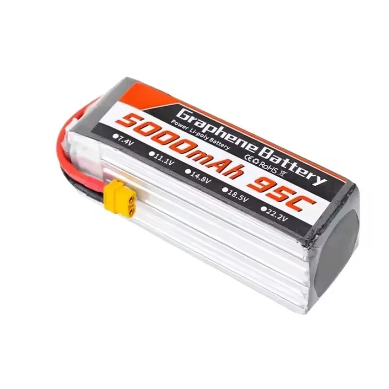 95C 22.2V 6S 5000mAh Lipo Batt - 6S Lipo Battery 22.2V 5000Mah ulasan dan harga