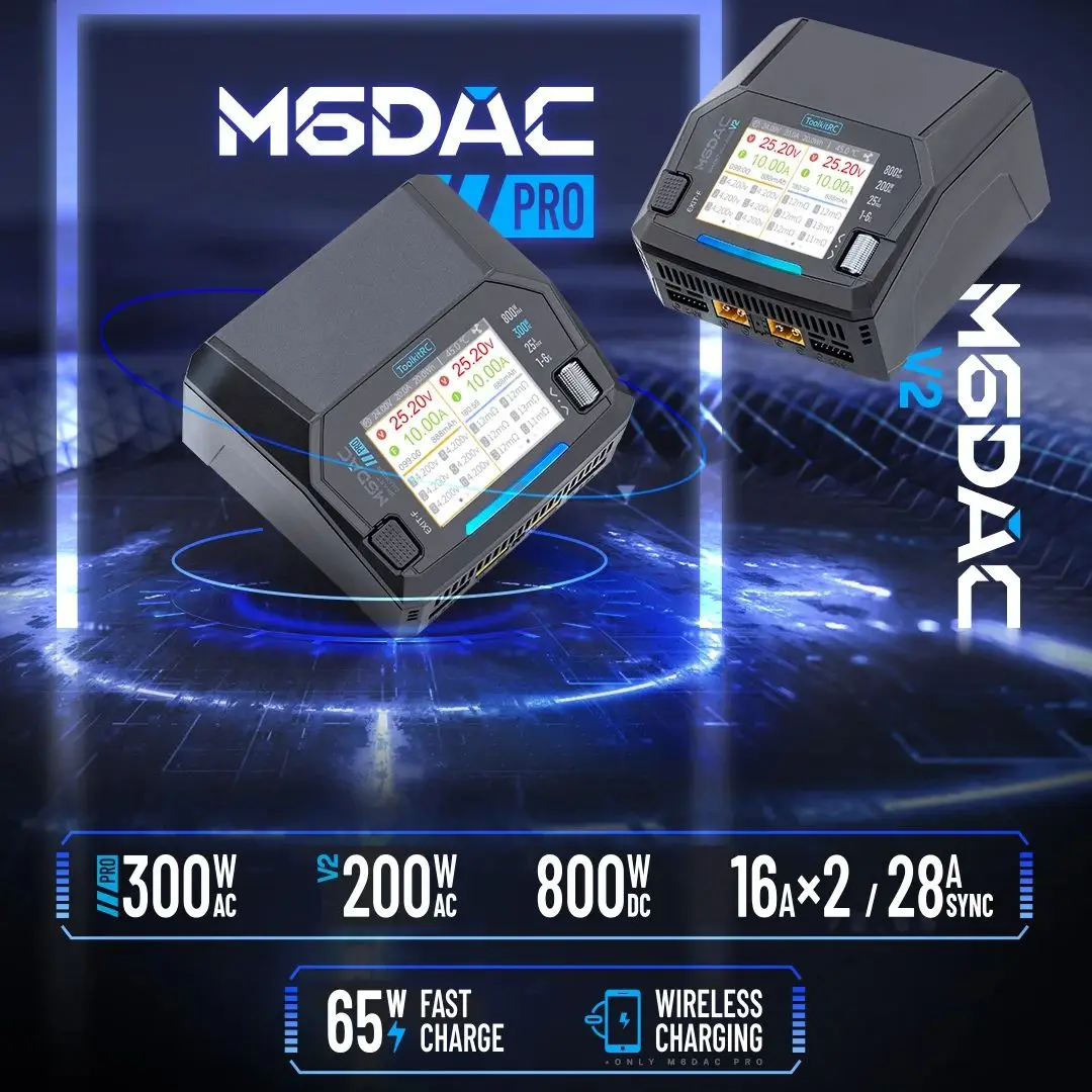 ToolkitRC M6DAC PRO V2 Dual Ch - Toolkitrc M6Dac Smart Charger ulasan dan harga