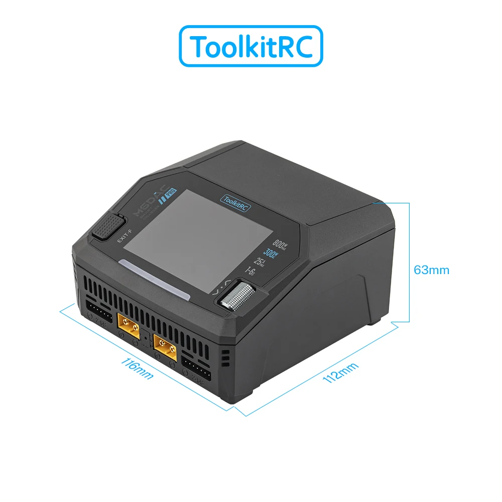 ToolkitRC M6DAC PRO V2 Dual Ch - Toolkitrc M6Dac Smart Charger ulasan dan harga
